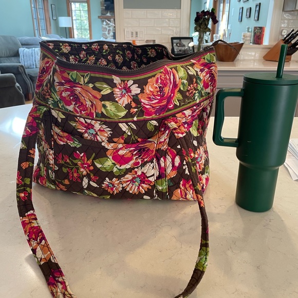 Floral Vera Bradley Weekender Zipper Tote - Picture 2 of 4